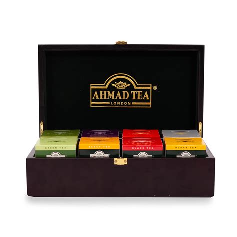 ahmad tea metal box|Ahmad Tea bags.